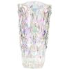 CEMABT Bottiglia per vaso di fiori in vetro addensato da 3,4 libbre, squisito stile soffiato a mano di lusso, decorativo per composizioni floreali, matrimoni (Multicolore)