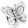 LES FOLIES DI PAOLA GRIECO Distanziale Charm Farfalla Animali Fiori in argento 925 - Les Folies per Pandora