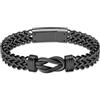 AIWENXI Bracciali con urna infinita per cenere, cuboid cremazione, per uomini e donne, in acciaio inox, regolabile, cenere commemorativa