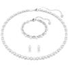Swarovski Set Matrix 5742040, collana, un bracciale e un paio di orecchini a lobo