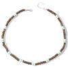 Your Always Charm Puka - Collana girocollo da uomo con perline da surfista con perline bianche e perline di accento, gioielli da spiaggia per abiti estivi e vacanze