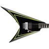 GuitarCustom Set Stickers Vinile Alexi Stripes From Body For The Custom Guitar & Bass (verde)