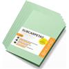 OFITURIA Cartelline Cartoncino A4, Raccoglitori Documenti di Carta 180gr, Cartella Portadocumenti per Archiviazione, Confezione da 50 Carpette Portadocumenti Colorate per Ordinare Documenti - Ofituria (Verde)