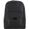 Armani Exchange Zaino nero da uomo con logo UNI