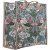 Signare Borsa shopping con cerniera, tasca per bottiglia, ladro di fragole | Borsa a tracolla da donna, 100% poliestere riciclabile, zip + velcro, tasche laterali e bottiglie, 31 x 30 x 13,5 cm