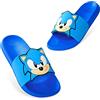Get Trend Sonic The Hedgehog Ciabatte Bambino 28-34, Estive Flip Flops, Gomma Ciabatte Mare Piscina Spiaggia, Idea Regalo Per Gamer