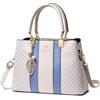 FOLOVEYA Borsa a Mano Donna Eleganti Borsa a Tracolla Impermeabile Regolabile Borse a Spalla con Pendenteper Shopping Viaggio Partito PU Pelle Blu