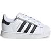 adidas Superstar II CF El I Sneakers Bambino, Bianco/Nero - JH9984
