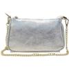 Chicca Borse Borsetta da donna in pelle, borsa a tracolla clutch pochette
