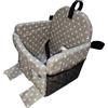 CENGPXGH Cuscino traspirante per carrello della spesa per bambini, con imbottitura per un maggiore comfort e protezioni, cuscino traspirante per seggiolini per neonati