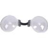SUNGOOYUE Accessori per Cellula Copriobiettivo per 360, Copriobiettivo Grigio Trasparente con Design in un Unico Pezzo per Riprese all'aperto Fotografia Sportiva Action Camera Obiettivo Protettivo