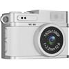 Xnuiasqe 1080p Pollice Student Sports Camera da 0,96 Pollici con Fotocamera Tascabile retrò Mini Cocamera Portatile Portatile per Videocamera Portatile Bianco