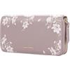 Pomelo Best Portafoglio in Pelle Donna con Stampato Magnolia RFID | Tasche per Biglietti, Scomparto per Cellulare, Chiusura Zip e Cinturino da Polso. Regalo Perfetto per Donne e Ragazze.
