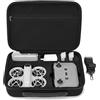 SOBEAU Borsa per drone DJI Neo, borsa da viaggio portatile | Accessori batteria per telecomando DJI Neo e RC-N3, colore nero