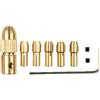 Atxyaa Set Di 7 Mandrini For Trapano Da 2 Mm, Morsetto Di Fissaggio In Ottone For Albero Motore Elettrico, Adattatore For Mandrino For Micro Punte Da Trapano