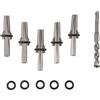 HaloModora Set di cunei e distanziali da 16 mm con punta per trapano SDS, scalpelli in acciaio ad alta resistenza per attività di demolizione di calcestruzzo su pietra (set di punte da trapano da 16 mm)