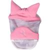 HKM Maschera antimosche per cavallini peluche giocattolo linea Hobby Horsing rosa