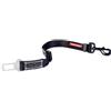 EzyDog Cintura di Sicurezza per Cani Auto - Cintura Regolabile per Cane in Vera Cintura Auto, Compatibile con Pettorina, Nylon Resistente (43-65 cm, Nero)