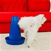 PIPPI Cono Cane WC Vasino DogToilette Pet Lettiera Traversine Dogs Tappetini Colonna Orinatoio Animali Maschi Accessori Nuova Generazione Traversine tappetini BLU