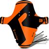 Rie:Sel Design Riesel KOL OSS - Parafango Anteriore Forcella parafango Unisex Adulto | Parafango XL MTB con fascette stringicavo, parafango per mountain bike, paraspruzzi per ruote di dimensioni 26-29 pollici