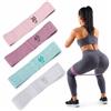 Cozary Elastici Fitness 4 Pezzi, Fasce Elastiche in Tessuto con 4 Livelli di Resistenza, Bande Elastiche Antiscivolo per Allenamento a Casa, Palestra, Pilates, Yoga