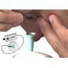 See-Green Inseritore e rimozione lenti sclerali registrate dalla FDA con guida leggera - mani libere (con supporto), senza bolle, sistema per un'applicazione facile, accurata e igienica delle lenti