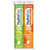 UPSA Kit Detox e Ripartenza, Hydrafizz Detox 16 + Hydrafizz Boost 16 Compresse Effervescenti, Integratore Alimentare con Elettroliti, Carciofo, Zenzero, Caffeina e Guaranà, Gusto Limone e Arancia