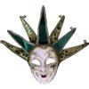 Generisch Maschera Veneziana Fatta A Mano Maschera Occhio Colombina Maschera Palla Carnevale Signore e Uomo Il Fantasma del Carnevale Veneziano Mascherata Maschera di Disegno Vintage Viso