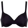 Generico Reggiseno Lormar Balconcino Liscio con Ferretto Bianco Nero Nudo Art. Mousse (3C, Nero)