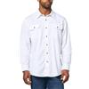 Wrangler Authentics Camicia Classica A Maniche Lunghe in Tessuto Camicia Button-Down Uomo (Pacco da 1)