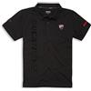 Ducati Corse Track - Polo a maniche corte, colore: Nero
