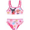 SUN CITY Costume Bikini Bing e Sula, Costume Due Pezzi da Mare Bambina