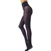 CALZITALY Collant senza Cuciture, Collant Opachi, Calzamaglia Coprente Donna, Nero, Verde, Blu, Bordeaux, S, M, L, XL, XXL, 50 DEN, Made in Italy (M-L, Blu)