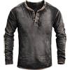Générique Polo da uomo grandi e grandi, maniche lunghe, oversize, vestibilità ampia, comode, autunno-inverno t-shirt bianche da uomo pack
