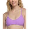 Body Glove Smoothies Alani Solid Strappy Back Halter Bikini Top Costume da Bagno da Donna, Akebi, L