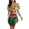 Seizesoul Camicia hawaiana divertente da donna, bikini, a manica corta, cover up, da spiaggia, per feste di luau, ampia, con stampa sul corpo, maglietta a vestibilità larga, X-Large