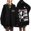 KASENFASHION Hoodie Stray-K1D DO IT SKZ - Felpa con Cappuccio Unisex Y2K E-Girl KPOP Casual con Zip e Stampa BangChan Lee Know Changbin Hyunjin Han Felix Seungmin I.N