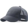 Ruicheng Berretto da baseball, da uomo, con visiera corta, estivo, sottile, per sport