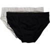 PEROFIL Confezione 2 Slip Uomo bi-Pack Medio Cotone bielastico Articolo VPRT00311, MBN Mix Blu/Grigio, I 7 - D 8 - INT XXL