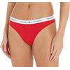 Tommy Hilfiger Slip Taglio Bikini Donna Intimo, Rosso (Primary Red), L