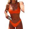 DaiLiWei Triangle Top Parte Superiore Triangolare. Donna
