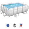 Bestway 56629-4 Set piscina fuori terra Power Steel™ da 2.82 m x 1.96 m x 84 cm