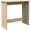vidaXL Scrivania Rovere Sonoma 80x40x75 cm in Legno Multistrato