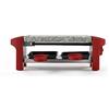 Livoo macchina per raclette 2 persone 350w rosso doc156rc