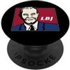 History Cold Vietnam War USA Austin Texa Diritti civili del presidente Johnson LBJ Lyndon Texas PopSockets PopGrip Adesivo
