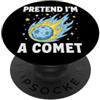 Celestial Comet - Amanti dello Spazio Fai finta di essere una cometa: umorismo spaziale divertente PopSockets PopGrip Adesivo