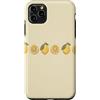 Garden Fruit Custodia per iPhone 11 Pro Max Fila di agrumi botanici vintage al limone