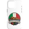 Lakelandwholesale1 Shirt Company Custodia per iPhone 16 Pro Vesuvio E Partenope Italia Castello Bandiera Stemma Emblema Grafico