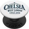 Desert Merch Chelsea England Shop Chelsea West London England - Lampione a palo blu navy PopSockets PopGrip Adesivo