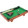 mophrati Mini Tavolo da Biliardo coinvolgente per Bambini e Adulti, Include | completo per un divertimento duraturo e di lunga durata. Triangolo da biliardo da scrivania per ufficio domestico.